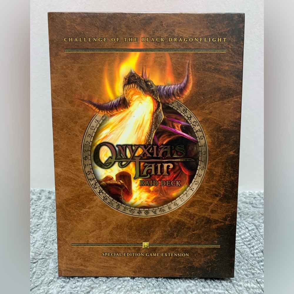 Upper Deck World of Warcraft Onyxia’s Lair - Raid Deck
